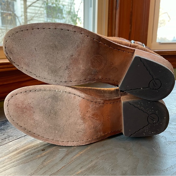 H by Hudson Lumo tan leather ankle boots | size 40 - Picture 7 of 8